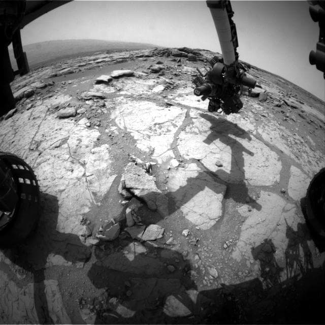 NASA image: Curiosity at Cumberland