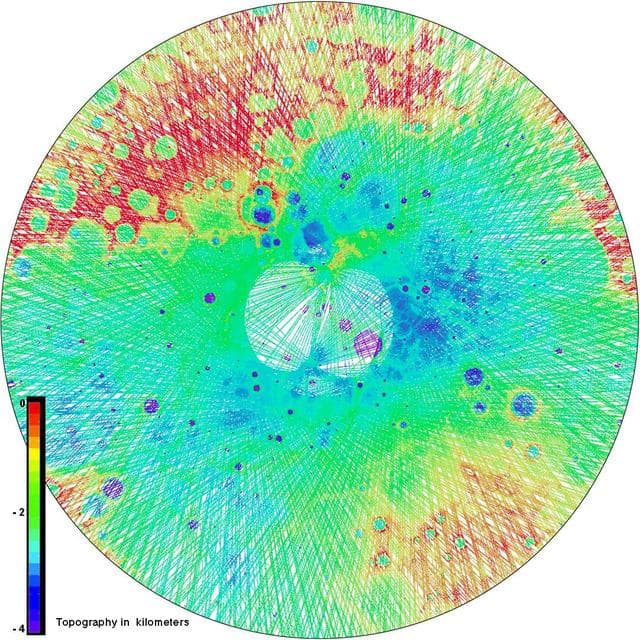 NASA image: Northern Topography