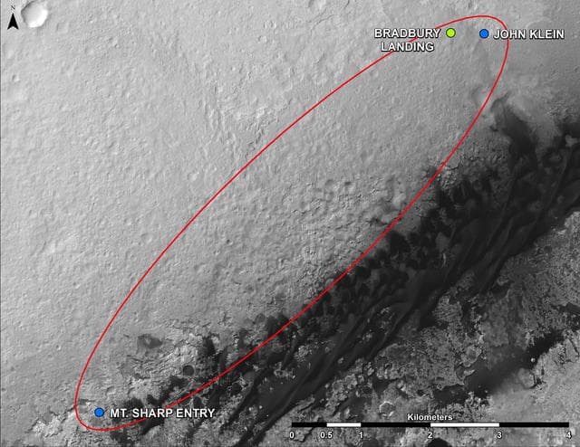 NASA image: From Glenelg to Mount Sharp