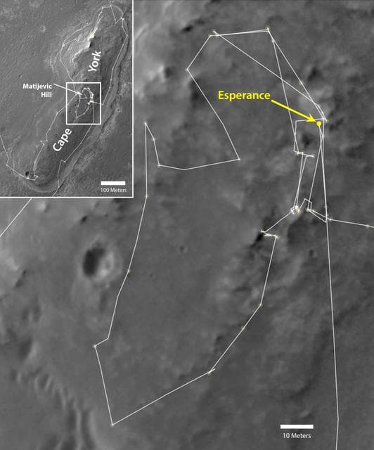 NASA image: Opportunity Exploration of Cape
