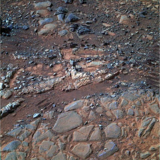 NASA image: Esperance Target Examined by Opportunity