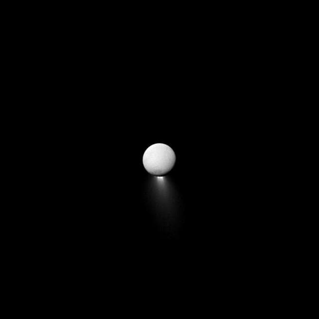 NASA image: By the Pale Saturn-light