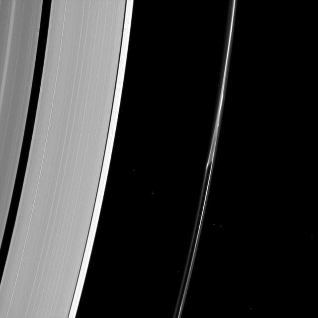 NASA image: Splitting the F Ring