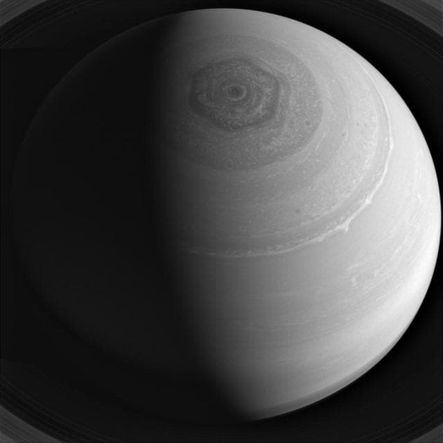 NASA image: Circles on Saturn