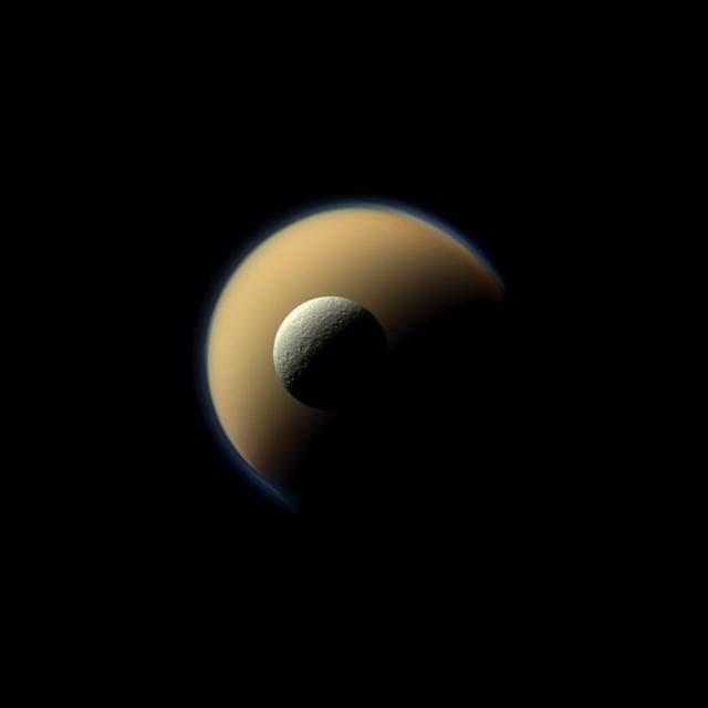 NASA image: Fire and Ice