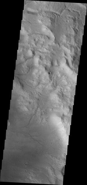 NASA image: Bakhuysen Crater