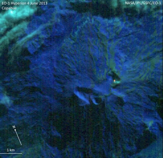NASA Earth Observing-1 Keeps Watchful Eye on South American Volcano Copahue