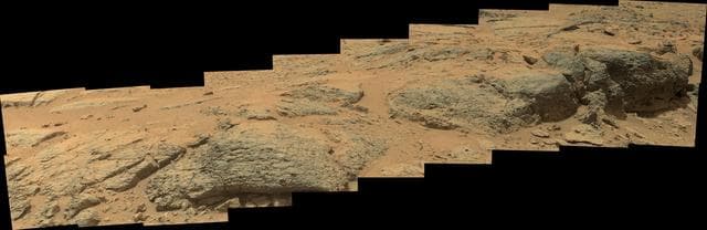 NASA image: Puzzling Point Lake Outcrop Revisited