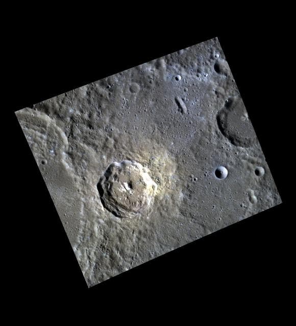 NASA image: Fiery Yellow, Scattered Blue