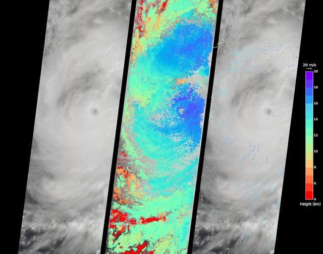 NASA image: Huge Super Typhoon Meranti Over Taiwan Spotted by NASA MISR