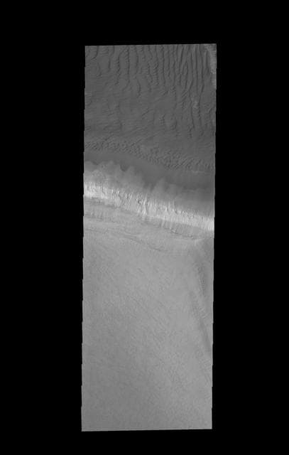 NASA image: Polar Dunes