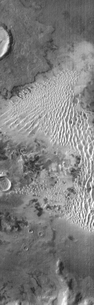 NASA image: Kaiser Dunes in IR