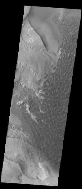 NASA image: Rabe Crater Dunes