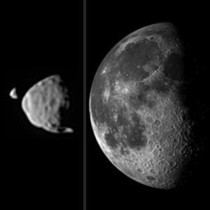 NASA image: Illustration Comparing Apparent Sizes of Moons