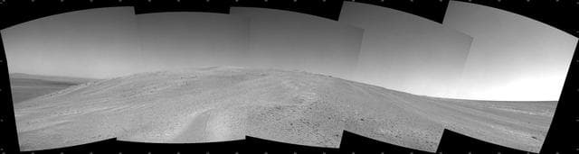 NASA image: Mars Hill-Climbing Opportunity at Solander Point