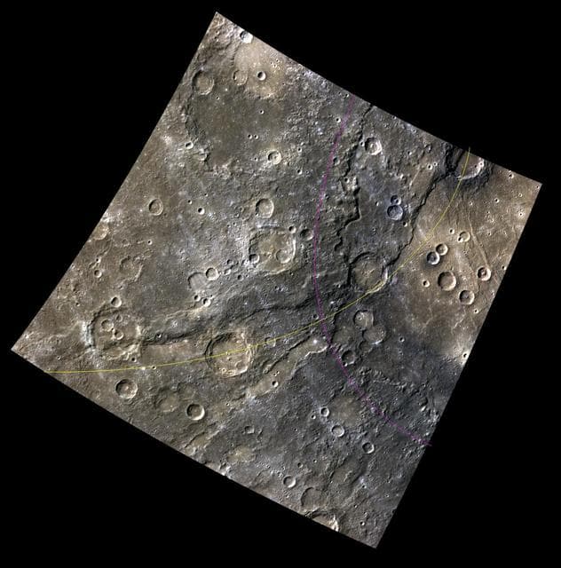 NASA image: Crossing Cliffs