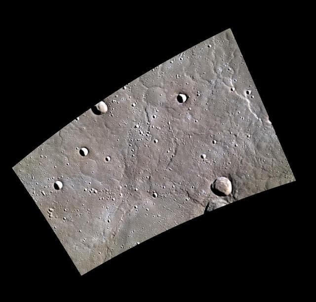 NASA image: A Flood of Rock