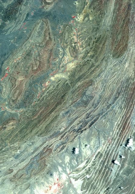NASA image: Sulaiman Fold Belt, Pakistan