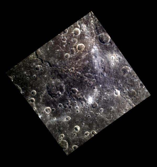 NASA image: Rachmaninoff Ejecta