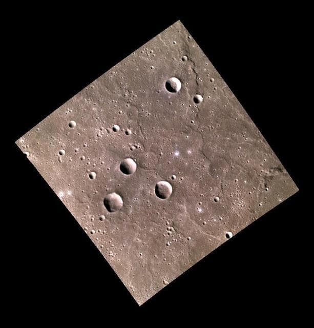 NASA image: Lava Plains and Ghost Craters