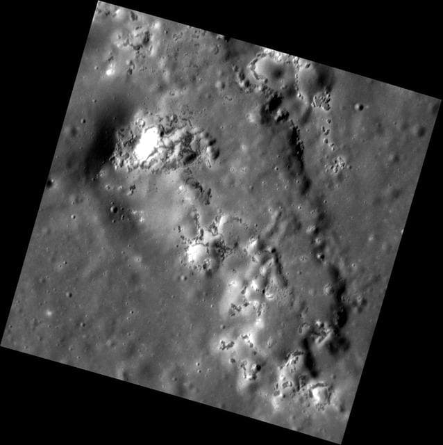 NASA image: Depressing Peaks