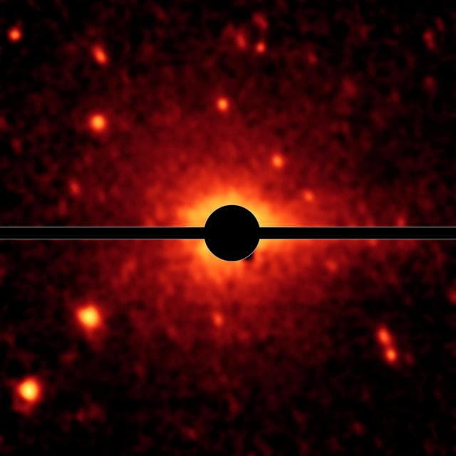 NASA image: Spitzer Spies a Comet Coma and Tail