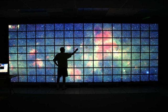 NASA image: Big Data on the Big Screen
