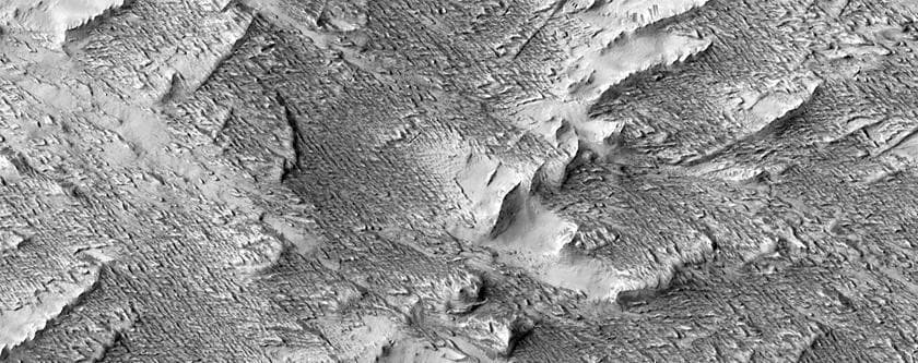 NASA image: New Impact Site
