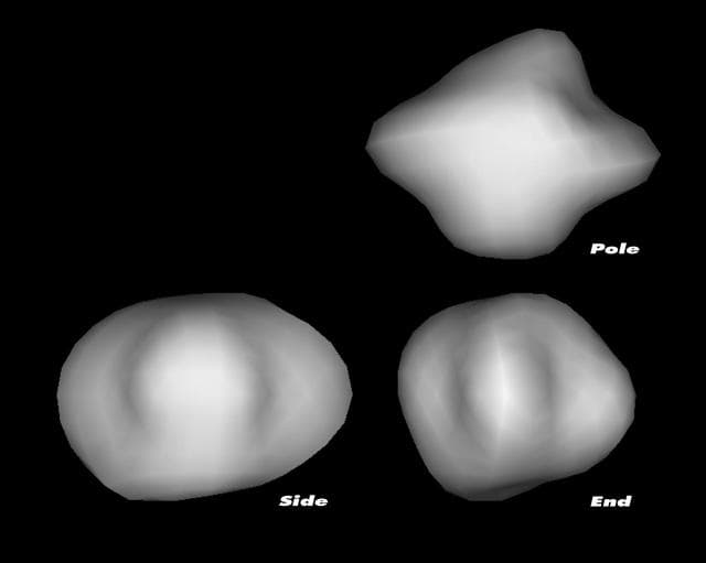NASA image: 3-D Models of Comet 67P/Churyumov-Gerasimenko Nucleus