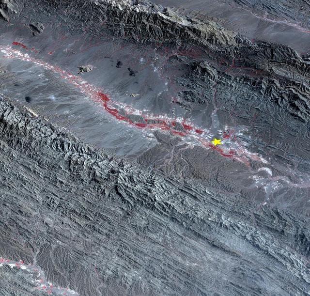 NASA image: Region Hit by Large Pakistan Quake as Shown by NASA Spacecraft