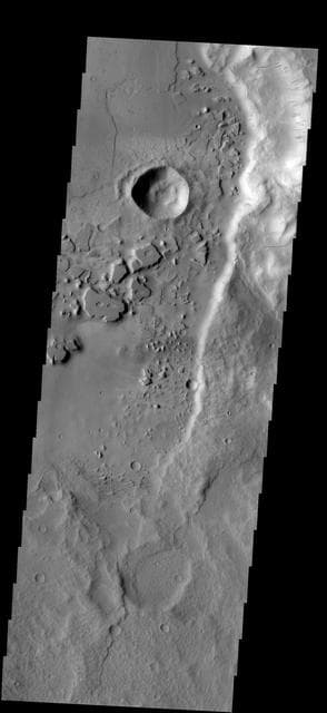 NASA image: Dark Slope Streaks