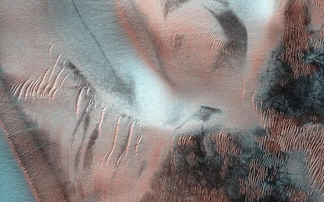 NASA image: Fall Frosting