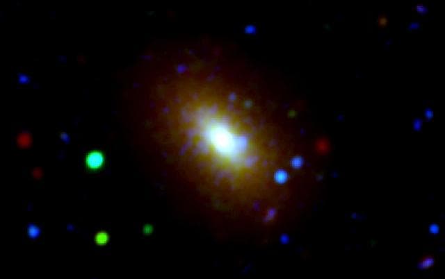 NASA image: Galaxies Grow from Inside Out