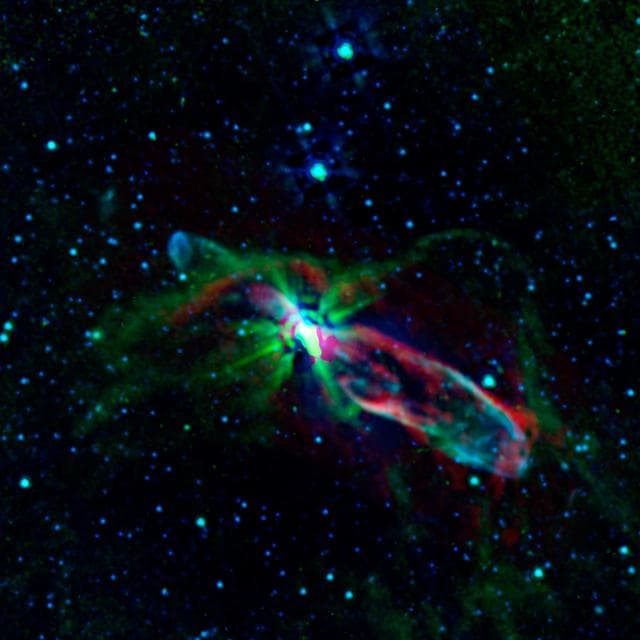 NASA image: Bubbly Newborn Star