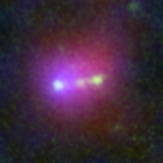 NASA image: Three-headed Galactic Blob