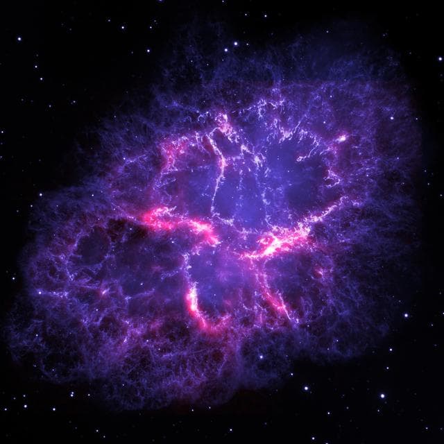 NASA image: Crab Nebula, as Seen by Herschel and Hubble