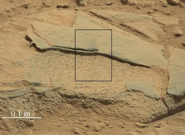 NASA image: Target Rock Ithaca in Gale Crater, Mars