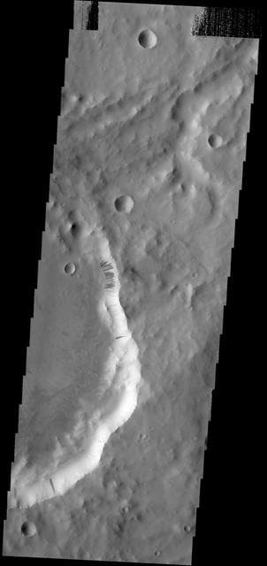 NASA image: Dark Slope Streaks in Terra Sabaea