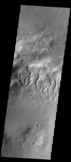 NASA image: Gullies