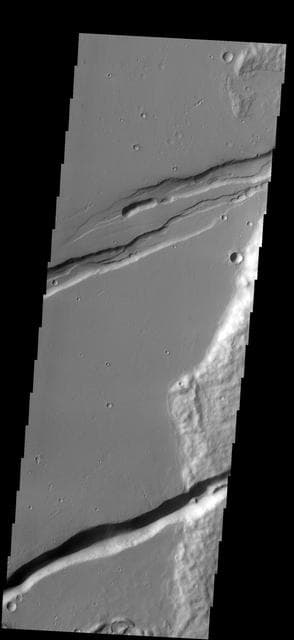 NASA image: Memnonia Fossae