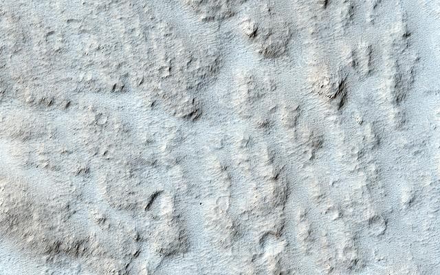 NASA image: Enigmatic Channels on the Floor of Mangala Valles