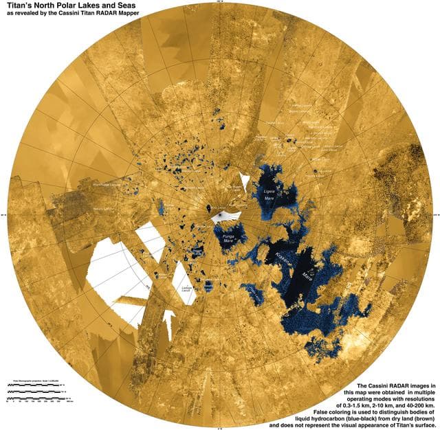 NASA image: Titan North