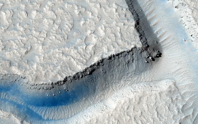 NASA image: Martian Intersection