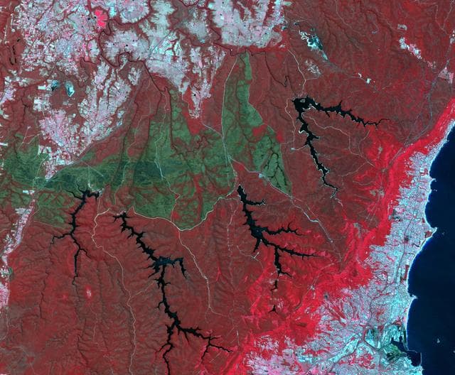 NASA image: Australian Wildfire, NASA Spacecraft Image Aftermath