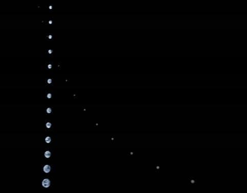 NASA image: Juno Approach to the Earth-Moon System