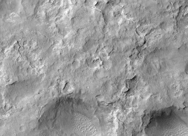 NASA image: Curiosity Trekking, Viewed from Orbit in December 2013