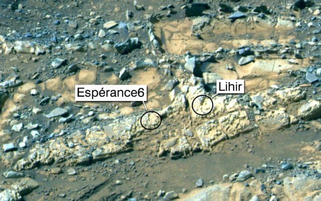 NASA image: Esperance6 and Lihir Rover Targets