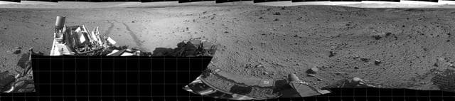 NASA image: Full-Circle Vista During Curiosity Approach to Dingo Gap