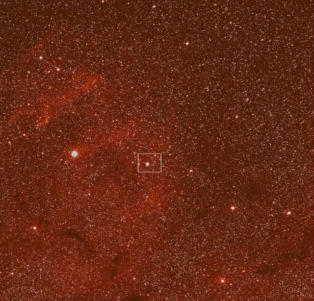 NASA image: Rosetta Images its Target