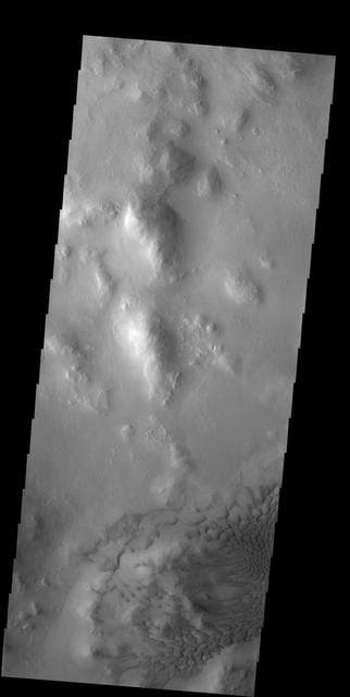 NASA image: Lyot Crater Dunes